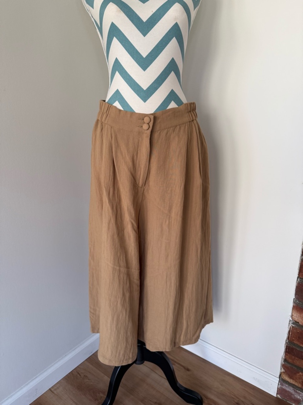 Mossimo Supply Co. Camel/Tan Wide Leg Pants